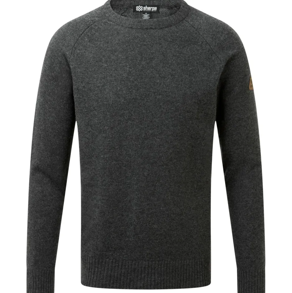 Sherpa Pullover & Hoodies|Alltagsbekleidung-- Kangtega Crew Sweater - Merinopullover