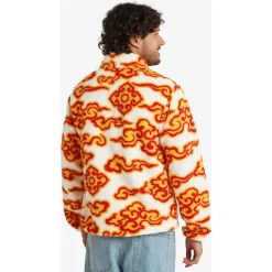 Sherpa Jacken|Jacken-- Tarcho Printed Full Zip Fleece - Fleecejacke