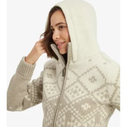 Sherpa Alltagsbekleidung|Jacken-- Women's Kirtipur Sweater - Zip-Hoodie Cream