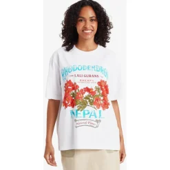 Sherpa - Women's Tarcho Rhododendron Tee - T-Shirt Discount