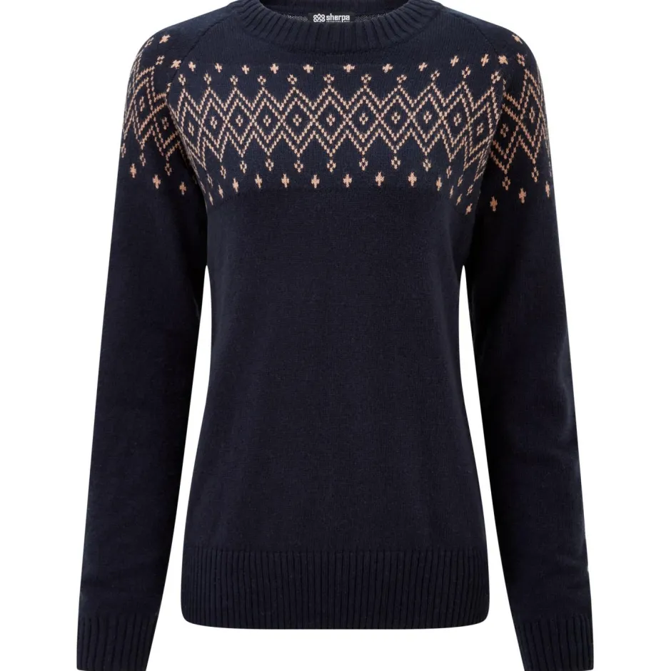 Sherpa - Woen' Yehe Crew Neck weater - Puover