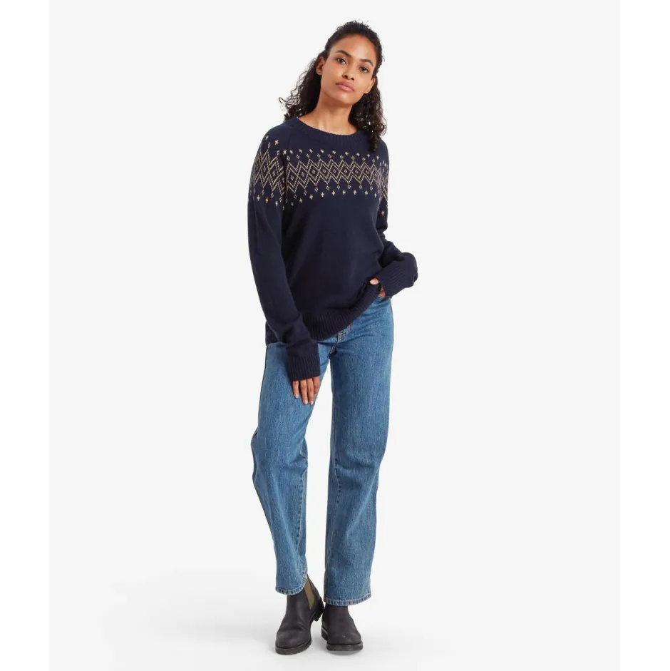 Sherpa - Woen' Yehe Crew Neck weater - Puover