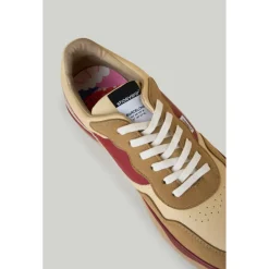 shoevenir Sneaker|Sneaker-- Barcelona - Sneaker Red / Beige
