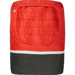 Sierra Designs Kunstfaserschlafsäcke-- Frontcountry Bed Queen 20 - Kunstfaserschlafsack Red / Grey