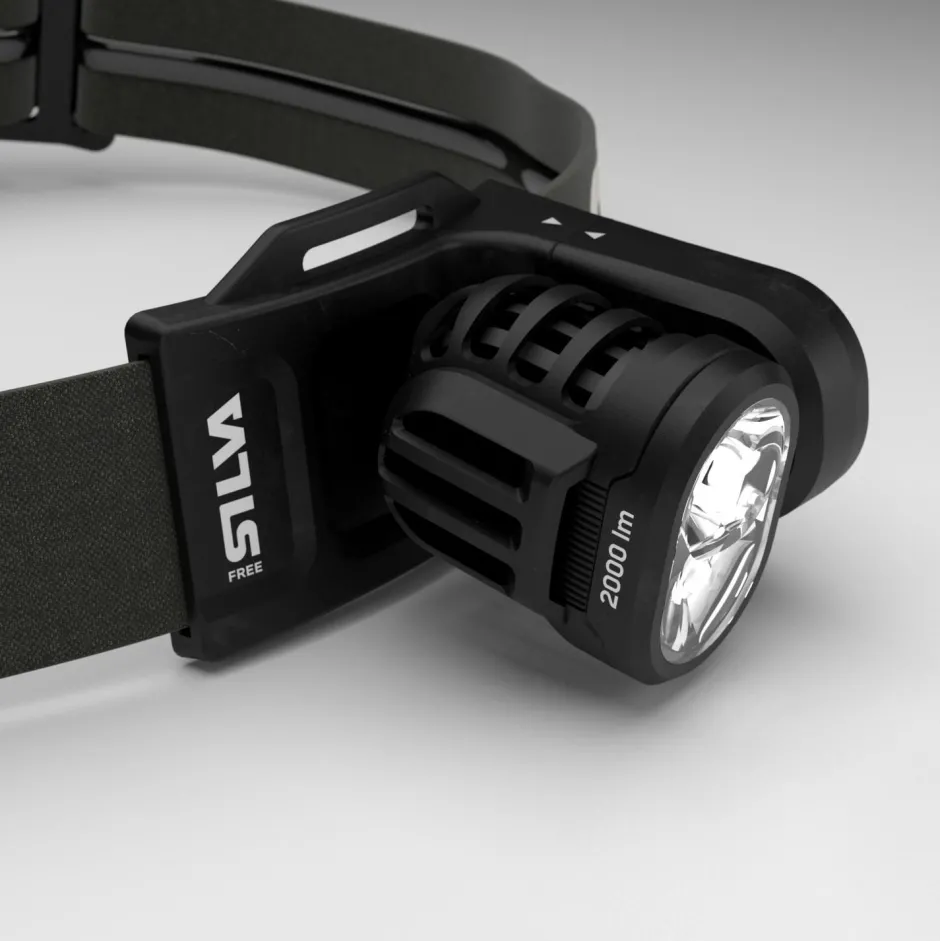 Silva Trekkingausrüstung|Laufausrüstung-- Free 2000 S - Stirnlampe Black / White
