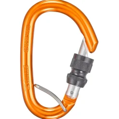 Simond - Carabiner Spider Screw - Schraubkarabiner Orange Hot