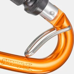 Simond - Carabiner Spider Screw - Schraubkarabiner Orange Hot