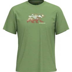 Smartwool Wanderbekleidung|T-Shirts-- Bear View Graphic Tee - Merinoshirt