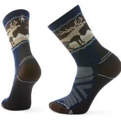 Smartwool Wandersocken|Merinosocken-- Hike Light Cushion Mountain Moose Crew Socks - Wandersocken