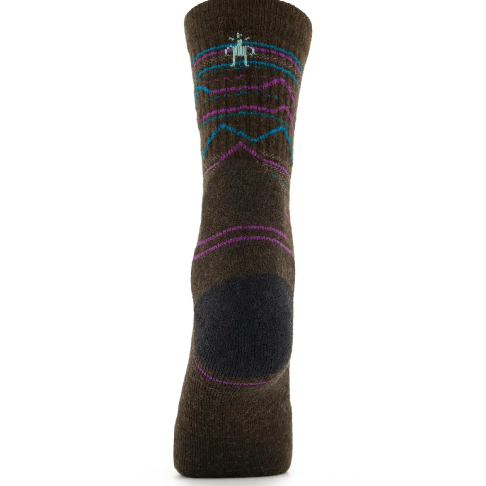 - Hike Light Cushion Mountain Range Pattern Crew - Wandersocken < Smartwool Hot
