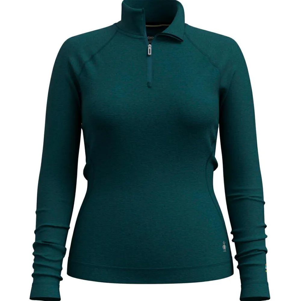 - Woen' Caic Thera erino B 1/4 Zip Boxed - erinounterwäche < Smartwool Online