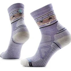 Smartwool - Women's Hike LT Cushion Zig Zag Valley Mid Crew - Wandersocken New