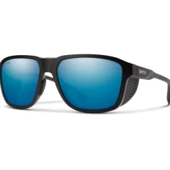 Smith Hochtourenbekleidung|Brillen-- Embark ChromaPop Polarized Mirror Cat. 3 VLT 14% - Gletscherbrille Matte Black