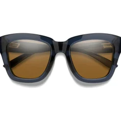 Smith Fahrradbrillen|Fahrradbrillen-- Sway ChromaPop Polarized Cat. 3 VLT 15% - Sonnenbrille French Navy Crystal