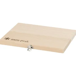 Snow Peak Outdoor-Küche|Messer-- Chopping Board Set - Kochset Wood / Black