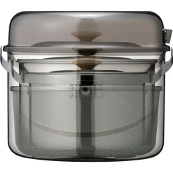 Snow Peak Outdoor-Küche|Töpfe & Geschirr-- Heavy Duty Multi-Purpose Cook Set I - Kochset Stainless Steel /Black
