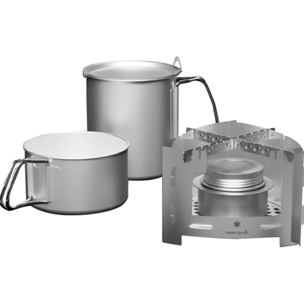 Snow Peak - Kaen Stove Koen Cooker Set - Spirituskocher Best