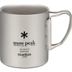 Snow Peak - Double Wall Cup Titanium Hot