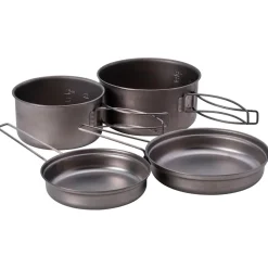 Snow Peak - Multi Compact Cook Set - Kochset Titanium Outlet