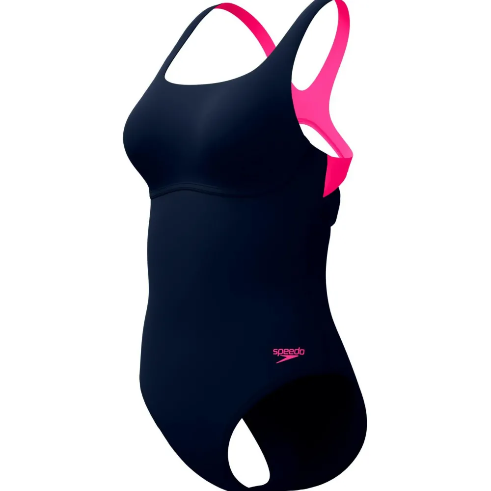 - Women's Solid Flex Band One Piece - Badeanzug < Speedo New