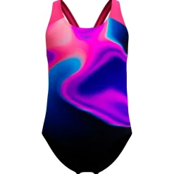 Speedo - Kid's Digi Placement Splashback - Badeanzug Margarita Pink / Anthracite Sale