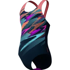 Speedo - Kid's Digi Placement Splashback - Badeanzug Margarita Pink / Anthracite Sale