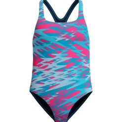 Speedo - Kid's Hyperboom Print Medalist One Piece - Badeanzug