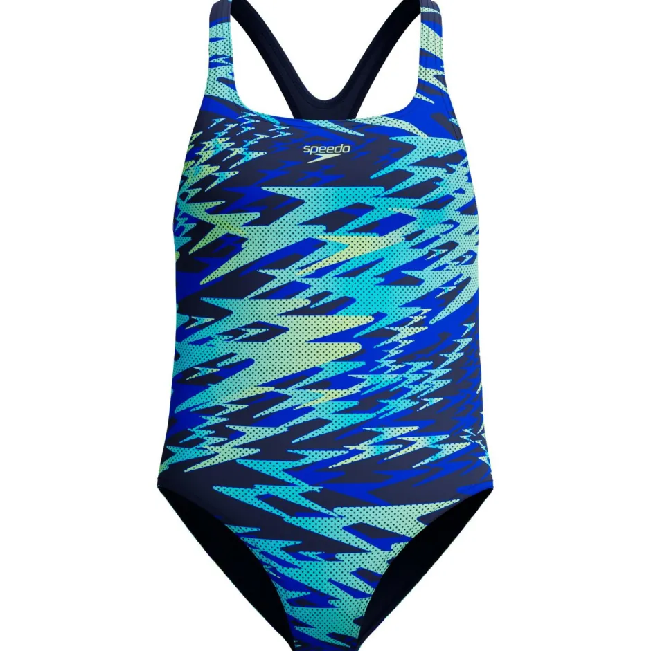 Speedo - Kid's Hyperboom Print Medalist One Piece - Badeanzug