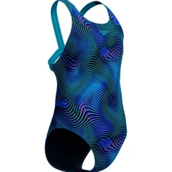 Speedo - Kid's Print Leaderback One Piece - Badeanzug