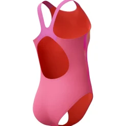 Speedo - Kid's Print Pulseback One Piece - Badeanzug Pink Lemonade/Neon Violet Best