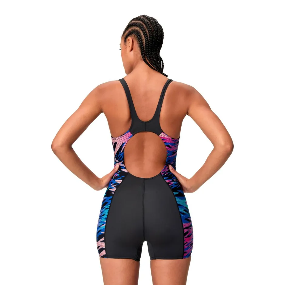 Speedo - Women's Hyperboom Splice Muscleback Legsuit - Badeanzug