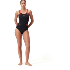 Speedo - Women's Placement Laneback - Badeanzug