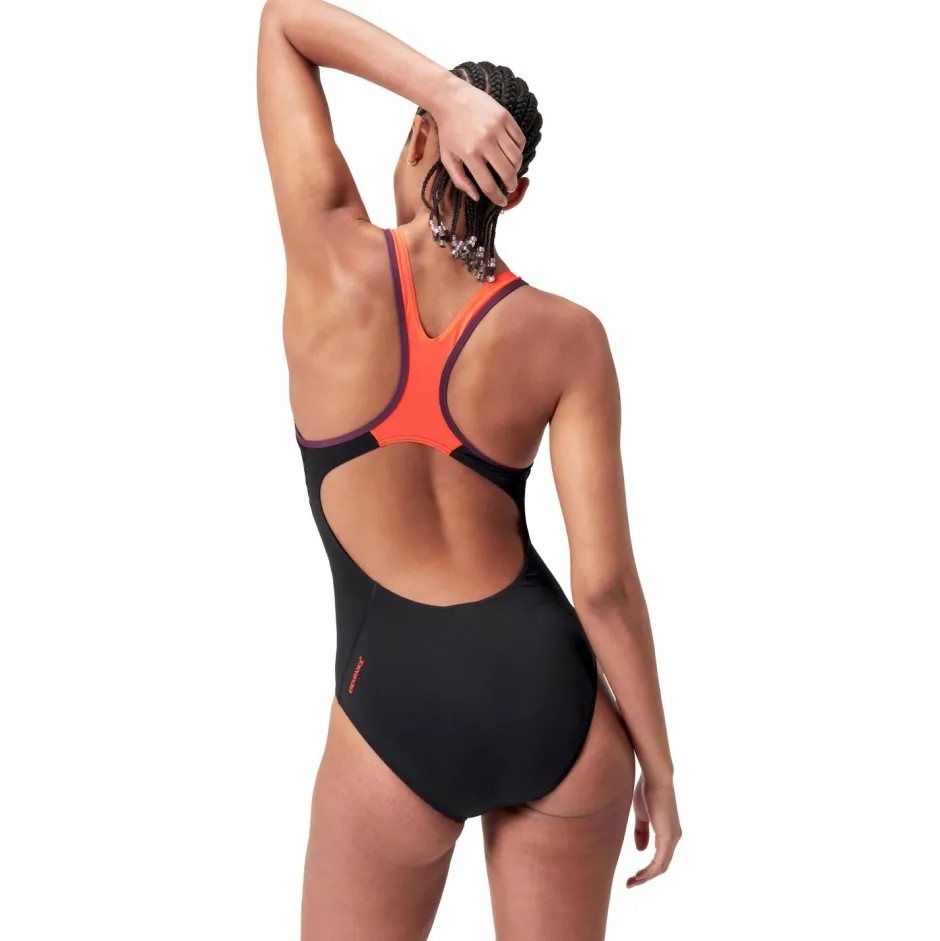 Speedo - Women's Placement Laneback - Badeanzug