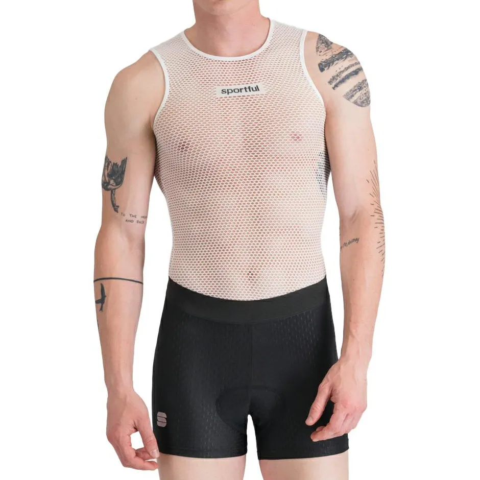 Sportful Fahrradbekleidung|Radunterwäsche-- Light Mesh Sleeveless - Radunterhemd White