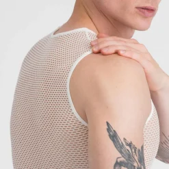 Sportful Fahrradbekleidung|Radunterwäsche-- Light Mesh Sleeveless - Radunterhemd White