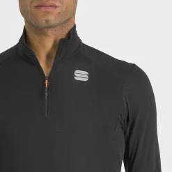 Sportful Unterwäsche-- Thermodynamic Mid Zipped Tee Long Sleeve - Kunstfaserunterwäsche Black