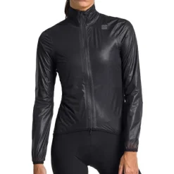 Sportful - Women's Aqua Light Jacket - Fahrradjacke Black Hot