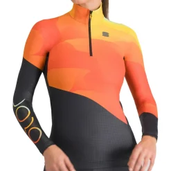 Sportful - Women's Doro Apex Jersey - Langlaufjacke Black / Multicolor Outlet