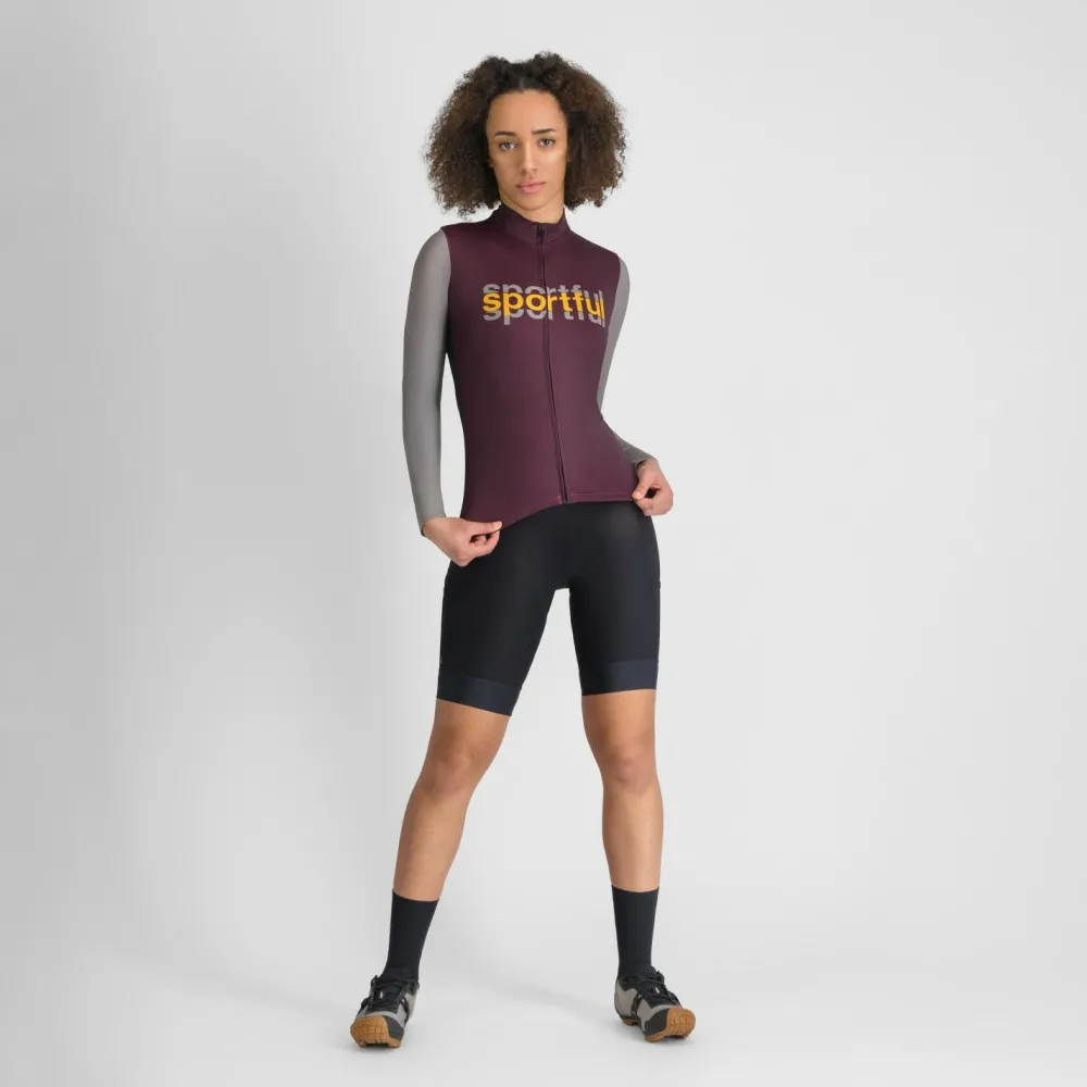 - Woen' upergiara ogo Thera Jerey - Radtrikot < Sportful Clearance