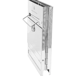 Stabilotherm Outdoor-Küche|Campingkocher-- Wood Stove Tower 2 - Trockenbrennstoffkocher Stainless Steel