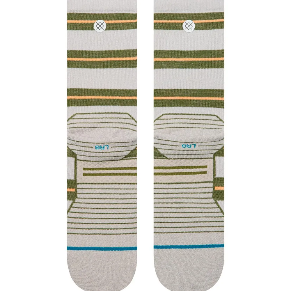 - Striped It Light Wool Crew - Multifunktionssocken < Stance New