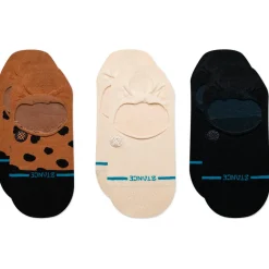 Stance - Women's Leopard No Show 3-Pack - Multifunktionssocken Brown Outlet