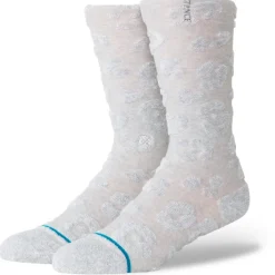 Stance Socken|Socken-- Women's Terry Cheetah Crew - Multifunktionssocken Heather Grey
