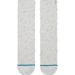 Stance Socken|Socken-- Women's Terry Cheetah Crew - Multifunktionssocken Heather Grey