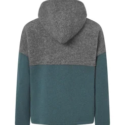 STAPF - Milo - Zip-Hoodie Steinkohle / Petrol Online
