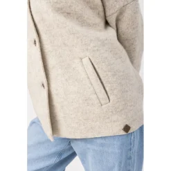 STAPF Jacken|Alltagsbekleidung-- Women's Ilsa - Wolljacke Écru