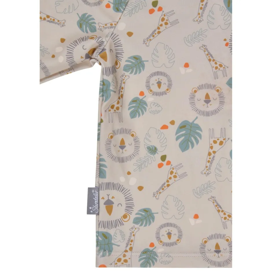 Sterntaler Bademode-- Kid's Badeshirt Langarm Safari - Lycra Beige