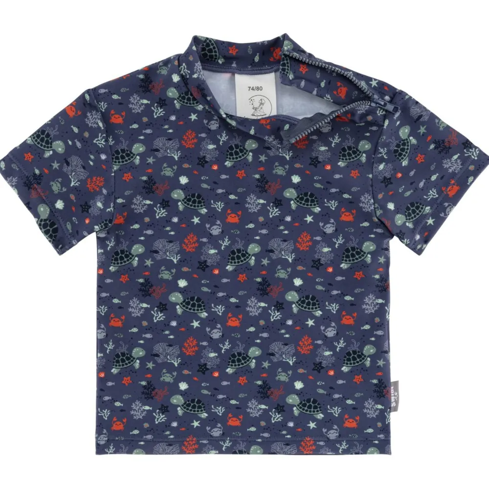 - Kid's Badeshirt Kurzarm Unterwasser - Lycra < Sterntaler