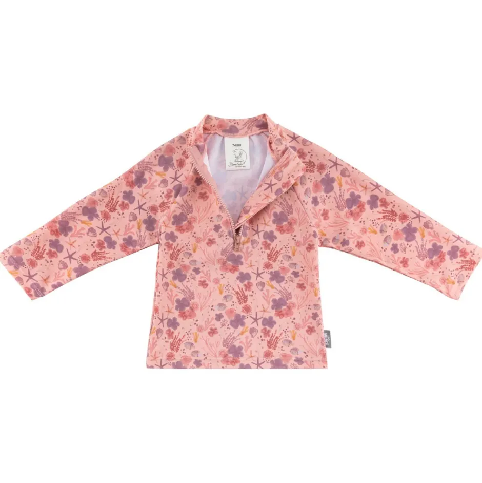 Sterntaler Bademode-- Kid's Badeshirt Langarm Corale - Lycra Zartrosa