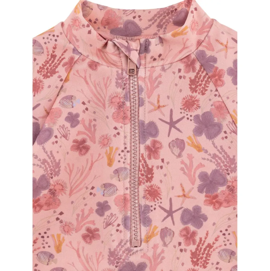 Sterntaler Bademode-- Kid's Badeshirt Langarm Corale - Lycra Zartrosa
